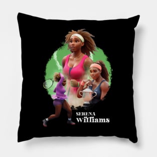 Serena Williams Cartoon Anime Pillow