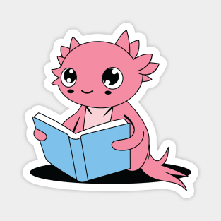 Axolotl Reading Magnet