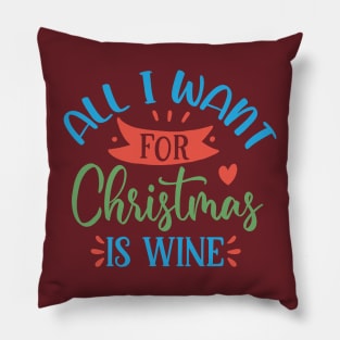 Christmas Wine Pillow