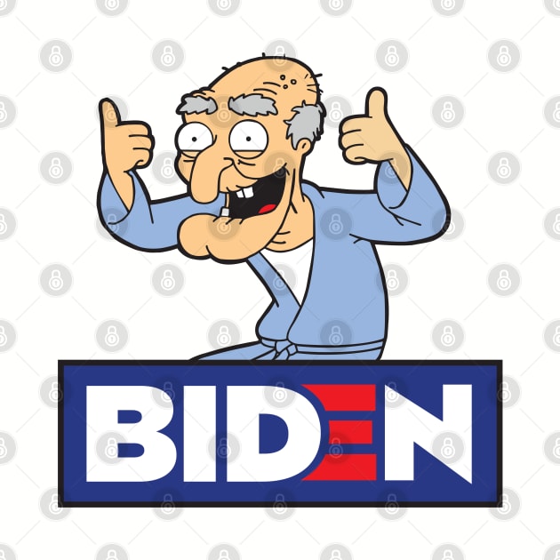 Biden 2024 by Alema Art