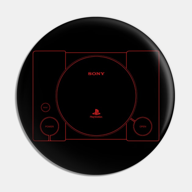 PS console Pin by JamesCMarshall