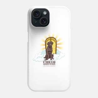 Labrador Dog in the sky Phone Case