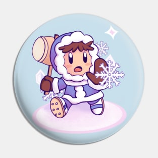 The Lonely Ice Climber Pin