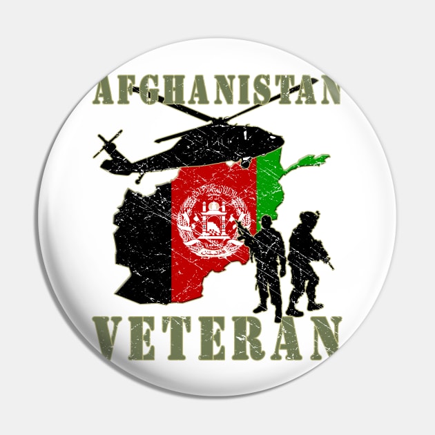 Afghanistan Veteran Pin by Wykd_Life