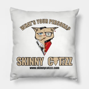 Skinny Catzzz | What's your Persona? Pillow