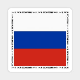 Sochi F1 Circuit Stamp Magnet