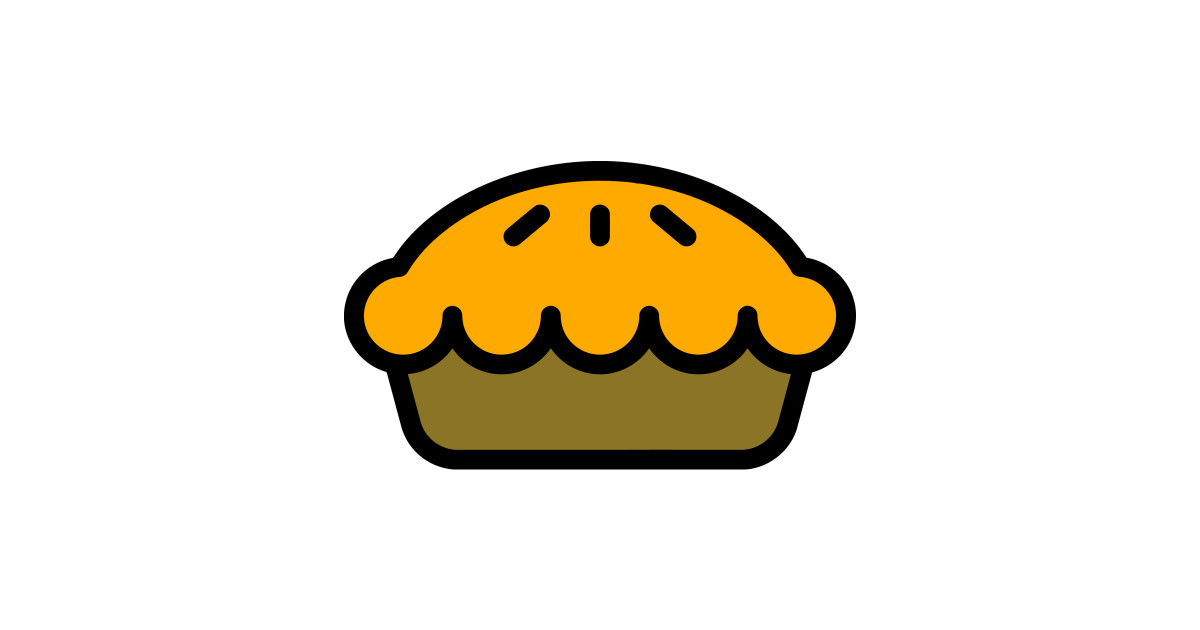 Apple Pie Cartoon Icon - Apple Pie - Tapestry | TeePublic