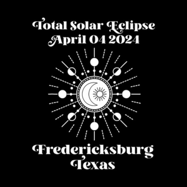 Total Solar Eclipse 2024 Fredericksburg Texas Totality by SanJKaka