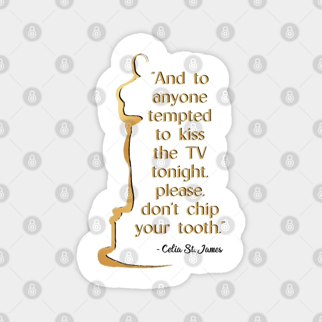 Evelyn Hugo Celia St. James Quote Magnet by baranskini