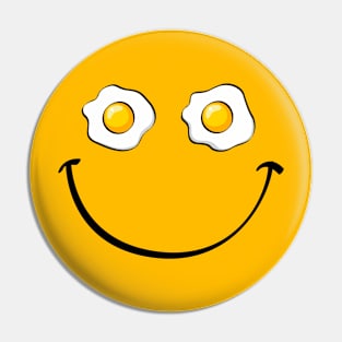 true smiley Pin