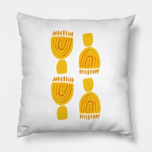 Chanukiah Burning Bright Pillow