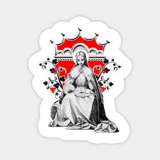 Our Lady with the Child Jesus Biblical Scene Magnet