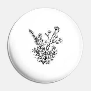 WildFlower bunch Pin