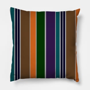 Autumnal Color Themes Pillow