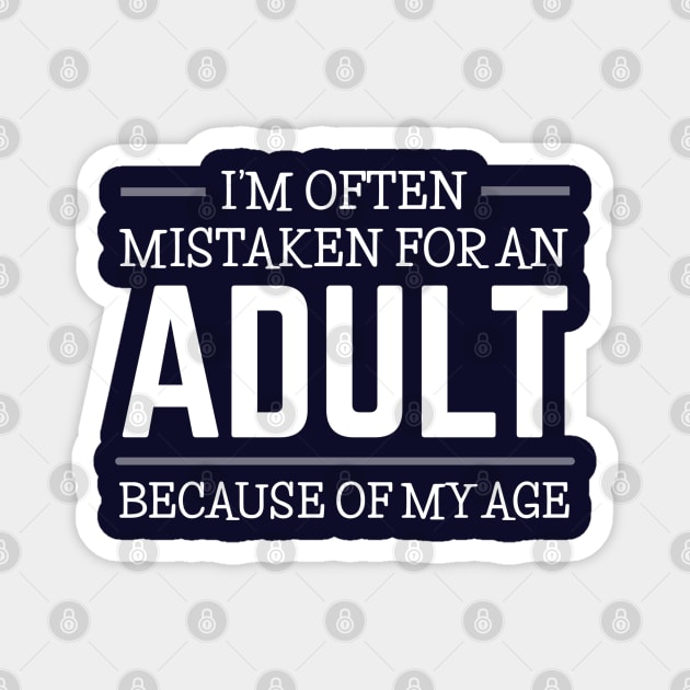 FUNNY QUOTES Magnet by DB Teez and More