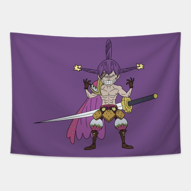 Charlotte Cracker Tapestry by onepiecechibiproject