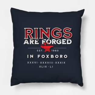 Rings are Forged in Foxboro Pillow