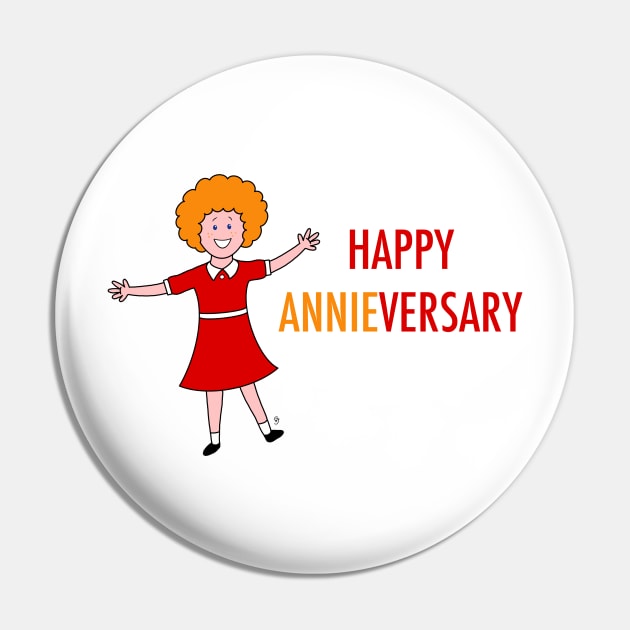 Happy Annie-versary Pin by GarryVaux