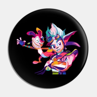 Jak and Daxter pop Pin