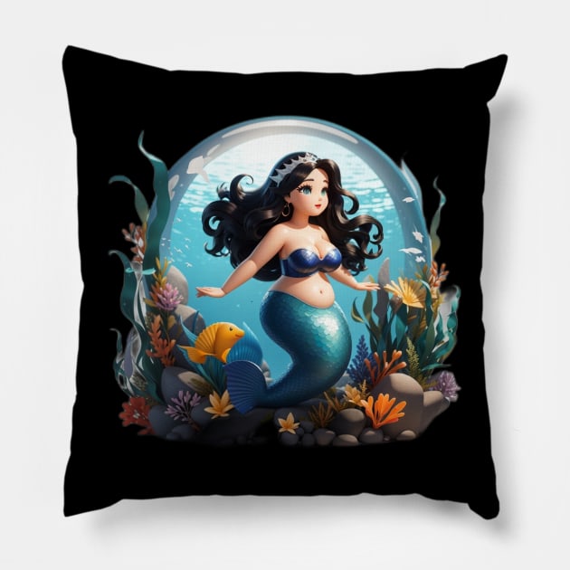 Sirenas Mermaid Plus Size Princess Pillow by MGRCLimon