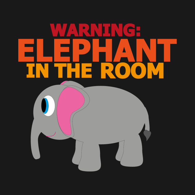 Warning: Elephant In The Room by creationoverload