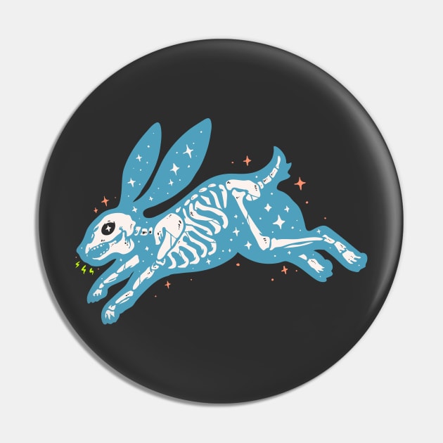 Rabbit Bones Pin by machmigo