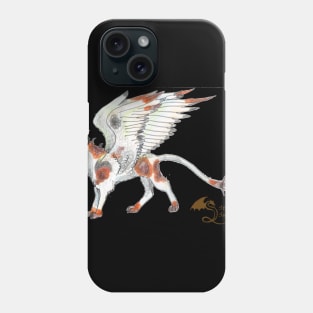 Cat Kitten Kitty Feline Wings winged Calico Cute Funny Cats Kitties Kittens Phone Case