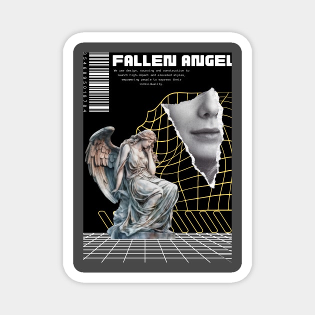 Fallen Angel Magnet by D.W.P Apparel