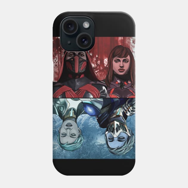 Skarlet/Frost Phone Case by TreTre_Art