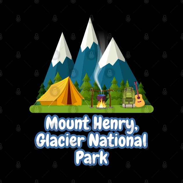 Mount Henry, Glacier National Park by Canada Cities