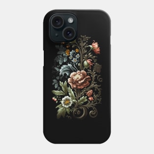 Baroque Bouquet 5 Phone Case