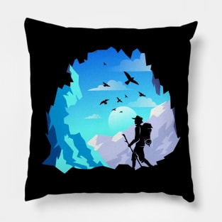 Wild explorer Man Pillow