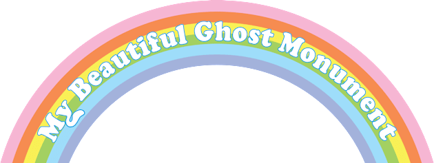 My Beautiful Ghost Monument Kids T-Shirt by ATBPublishing