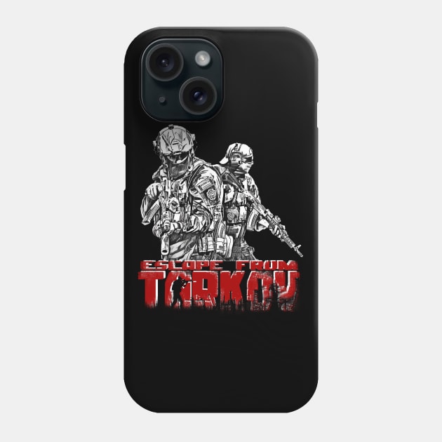 Escape From Tarkov Red Phone Case by tortoiseman