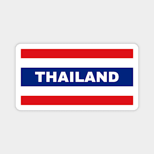 Thailand in Thai Flag Magnet