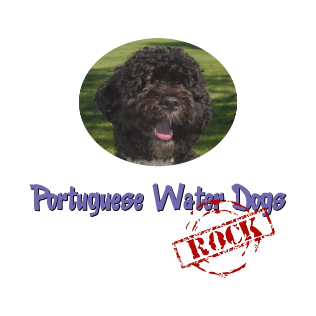 Portuguese Water Dogs Rock! by Naves