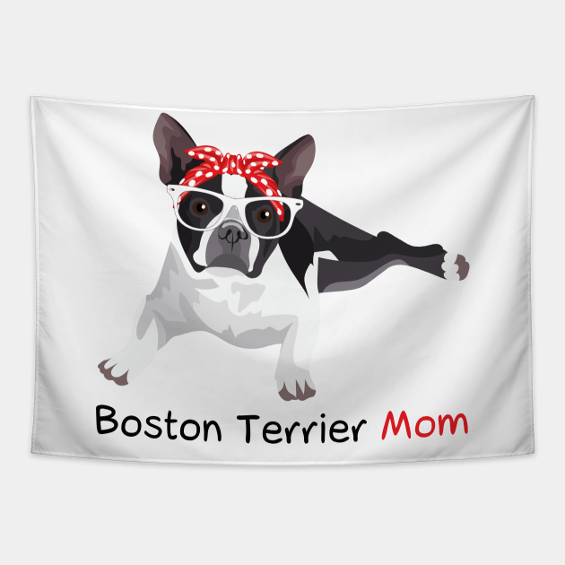Boston Terrier Mom Bandana