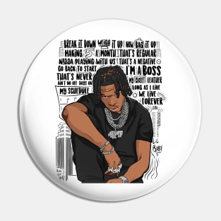 Lil Lyric Baby V2 Pin