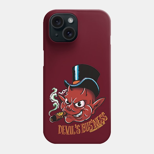 devil s bus ness Phone Case by Paskalamak