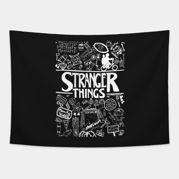 Stranger Things Tapestry by WonkeyCreations