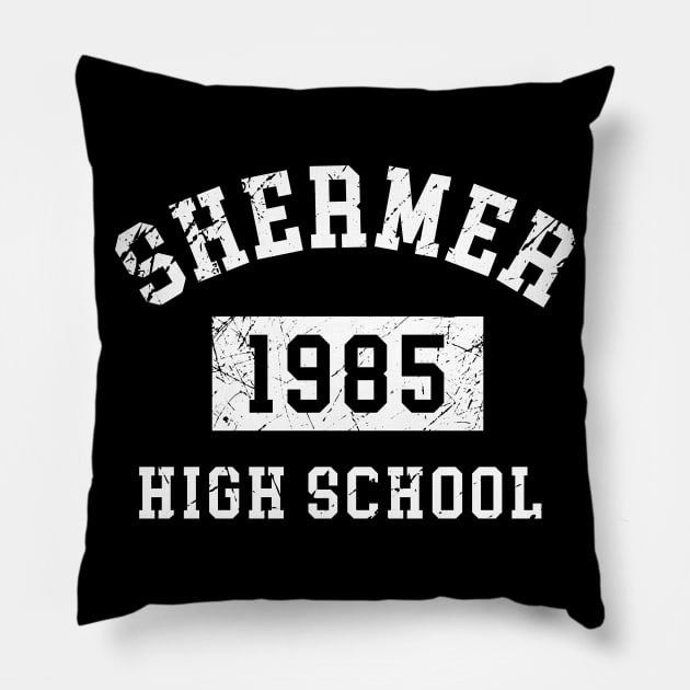 Shermer 1985 High School Pillow by sunima