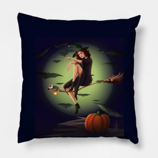 Witch Glider Pillow