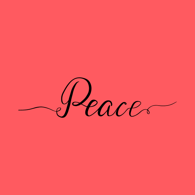 Peace lettering by DanielK