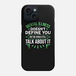 Mental Health Matters End The Stigma Psychology Therapy Phone Case