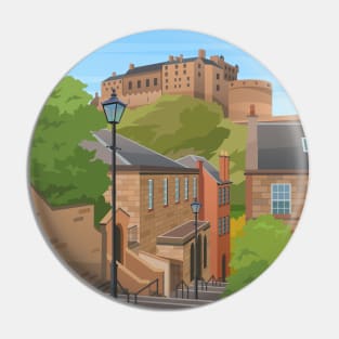 Edinburgh Castle, Scotland Pin