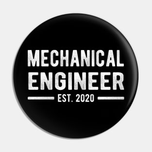 Mechanical Engineer Est. 2020 Pin