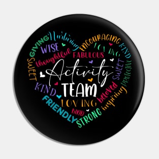 Activity Team Happy National Activity Professionals Week Pin