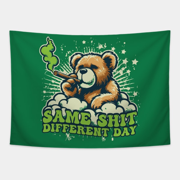 Same Shit Different Day Tapestry by Trendsdk