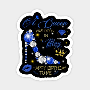 May Queen Birthday Magnet