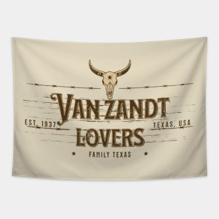 vintage fans lovers-vanzandt Tapestry